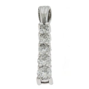 White Gold Journey Pendant