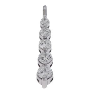 White Gold Journey Pendant