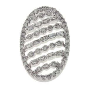 White Gold Diamond Pendant