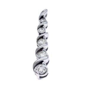 White Gold Journey Pendant