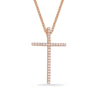 Rose Gold Diamond Pendant