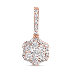 Rose Gold Diamond Pendant