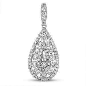 White Gold Diamond Pendant