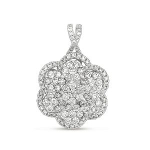 White Gold Diamond Pendant