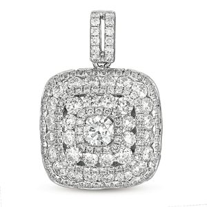 White Gold Diamond Pendant