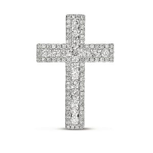 White Gold Cross Pendant White Gold Cross Pendant