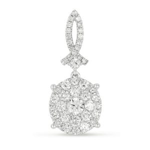 White Gold Diamond Pendant