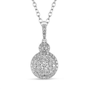 White Gold Diamond Pendant
