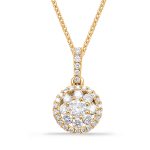 Yellow Gold Diamond Pendant