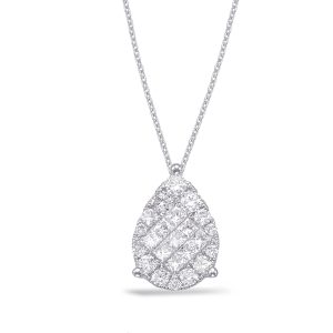 White Gold Diamond Pendant