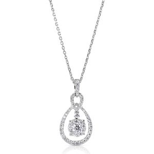 White Gold Diamond Pendant