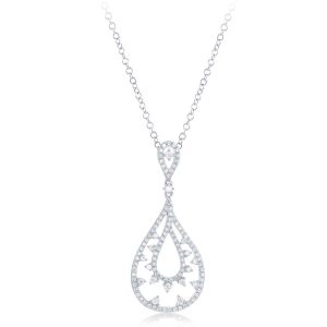 White Gold Diamond Pendant