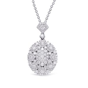 White Gold Diamond Pendant