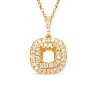 Diamond Pendant 1.50ct Cushion Cente Diamond Pendant 1.50ct Cushion Cente