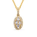 Yellow Gold Diamond Pendant