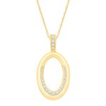 Yellow Gold Diamond Pendant