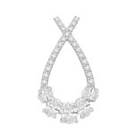 White Gold Diamond Pendant