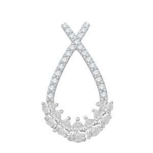 White Gold Diamond Pendant