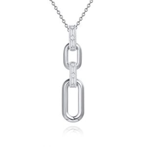White Gold Diamond Pendant