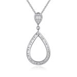 White Gold Diamond Pendant