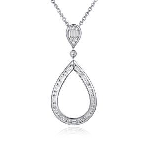 White Gold Diamond Pendant