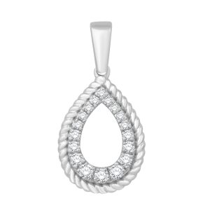 White Gold Diamond Pendant