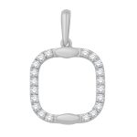 White Gold Diamond Pendant