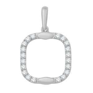 White Gold Diamond Pendant