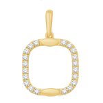 Yellow Gold Diamond Pendant