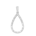 White Gold Diamond Pendant