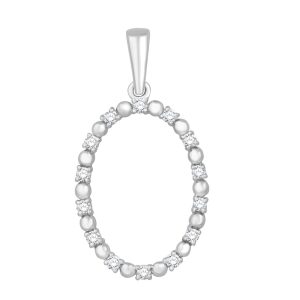 White Gold Diamond Pendant