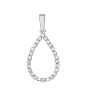 White Gold Diamond Pendant
