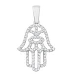 White Gold Diamond Pendant