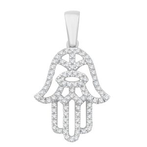 White Gold Diamond Pendant