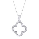 White Gold Diamond Pendant