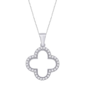 White Gold Diamond Pendant