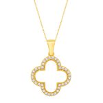 Yellow Gold Diamond Pendant