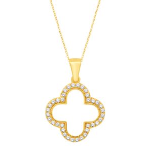 Yellow Gold Diamond Pendant