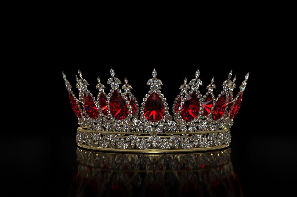 A diamond crown